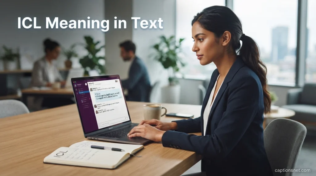 ICL Meaning in Text