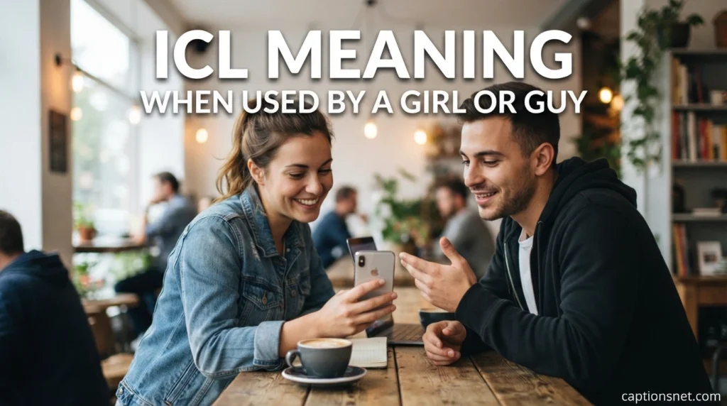 ICL Meaning When Used by a Girl or Guy