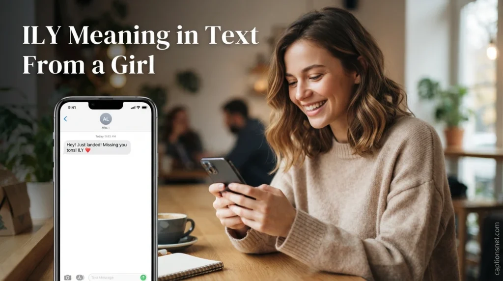 ILY Meaning in Text From a Girl