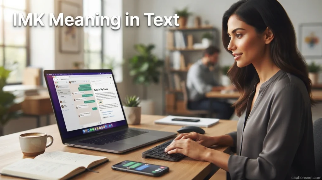 IMK Meaning in Text