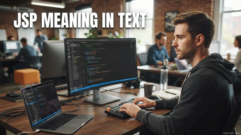 jsp meaning in text