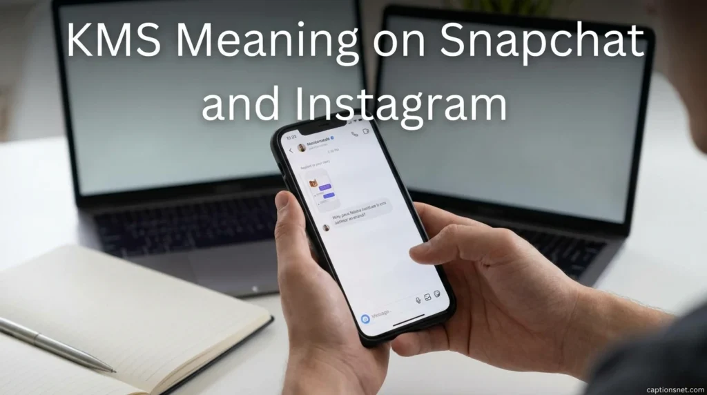 KMS Meaning on Snapchat and Instagram