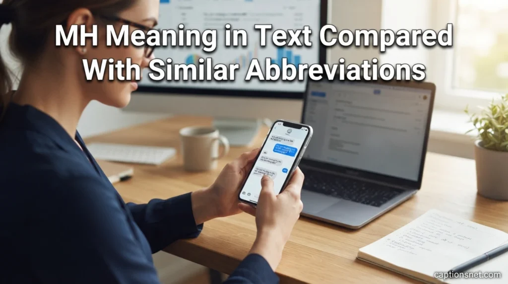MH Meaning in Text Compared With Similar Abbreviations