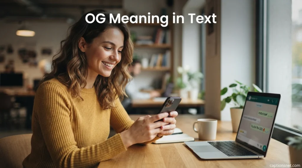 OG Meaning in Text