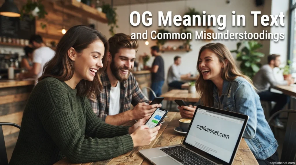OG Meaning in Text and Common Misunderstandings