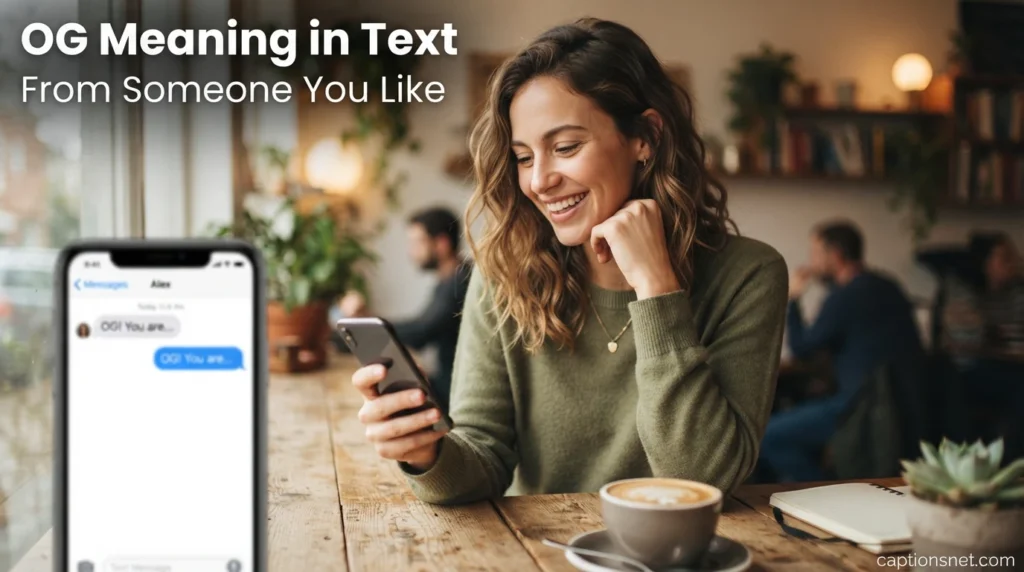 OG Meaning in Text From Someone You Like