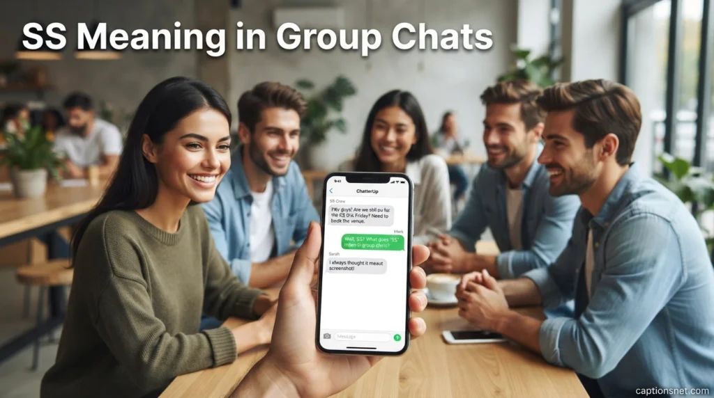 SS Meaning in Group Chats