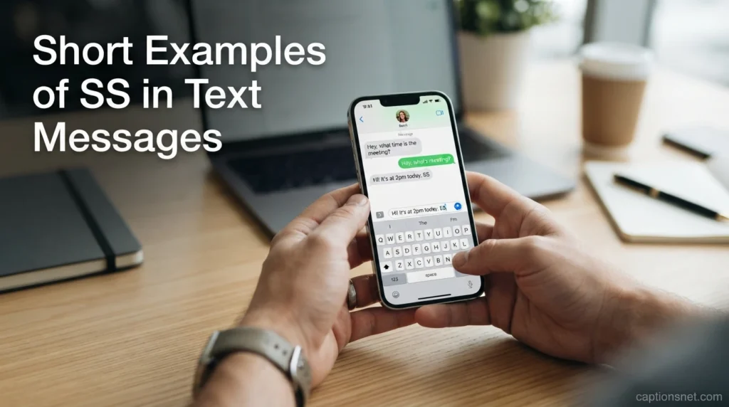 Short Examples of SS in Text Messages