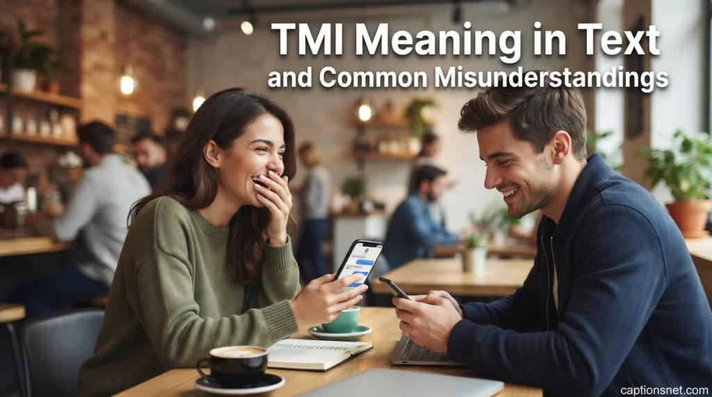 TMI Meaning in Text and Common Misunderstandings
