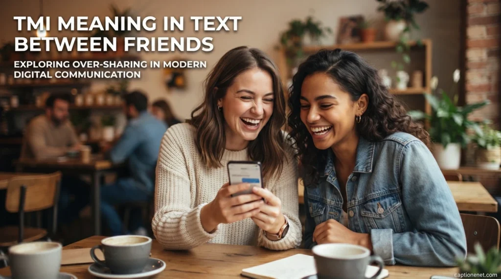 TMI Meaning in Text Between Friends