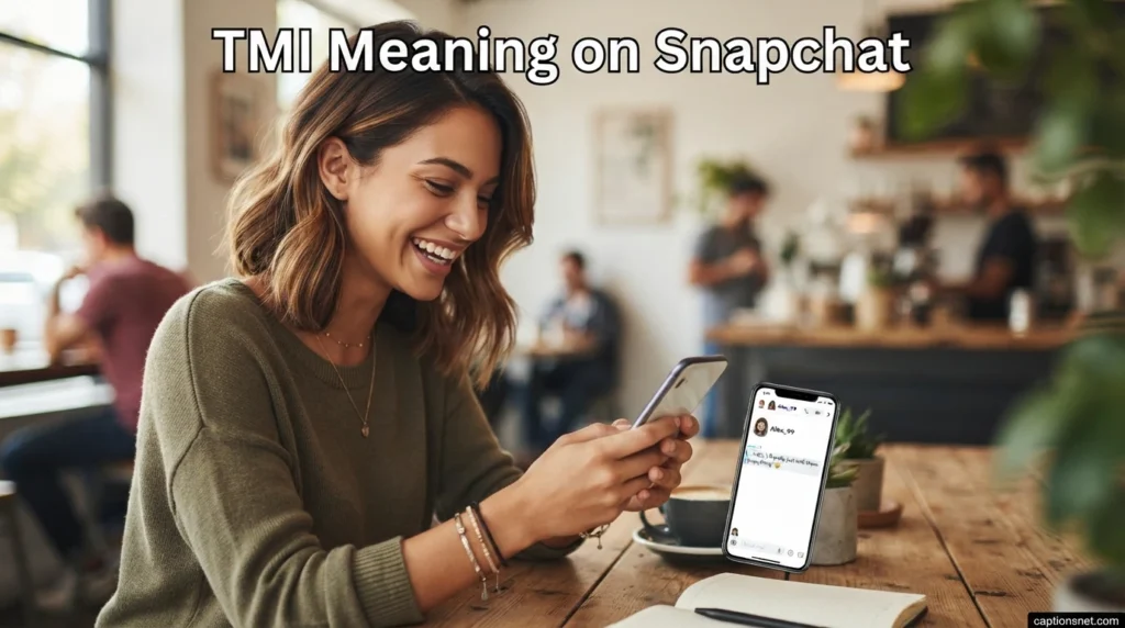 TMI Meaning on Snapchat