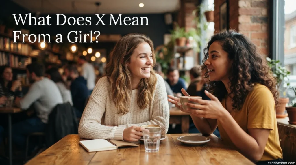 What Does X Mean From a Girl?