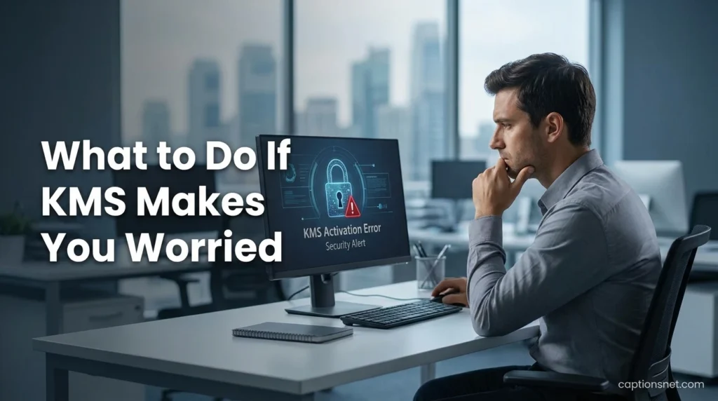 What to Do If KMS Makes You Worried