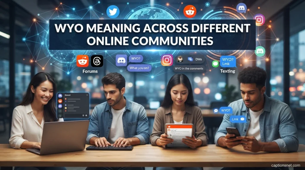WYO Meaning Across Different Online Communities