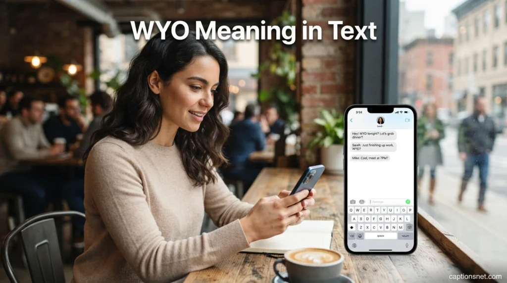 WYO Meaning in Text